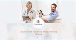 Desktop Screenshot of pointnurse.com